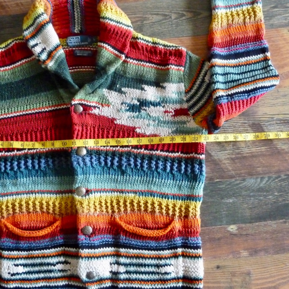 Vintage Polo by Ralph Lauren  Hand-knit Sweater - Picture 4 of 9